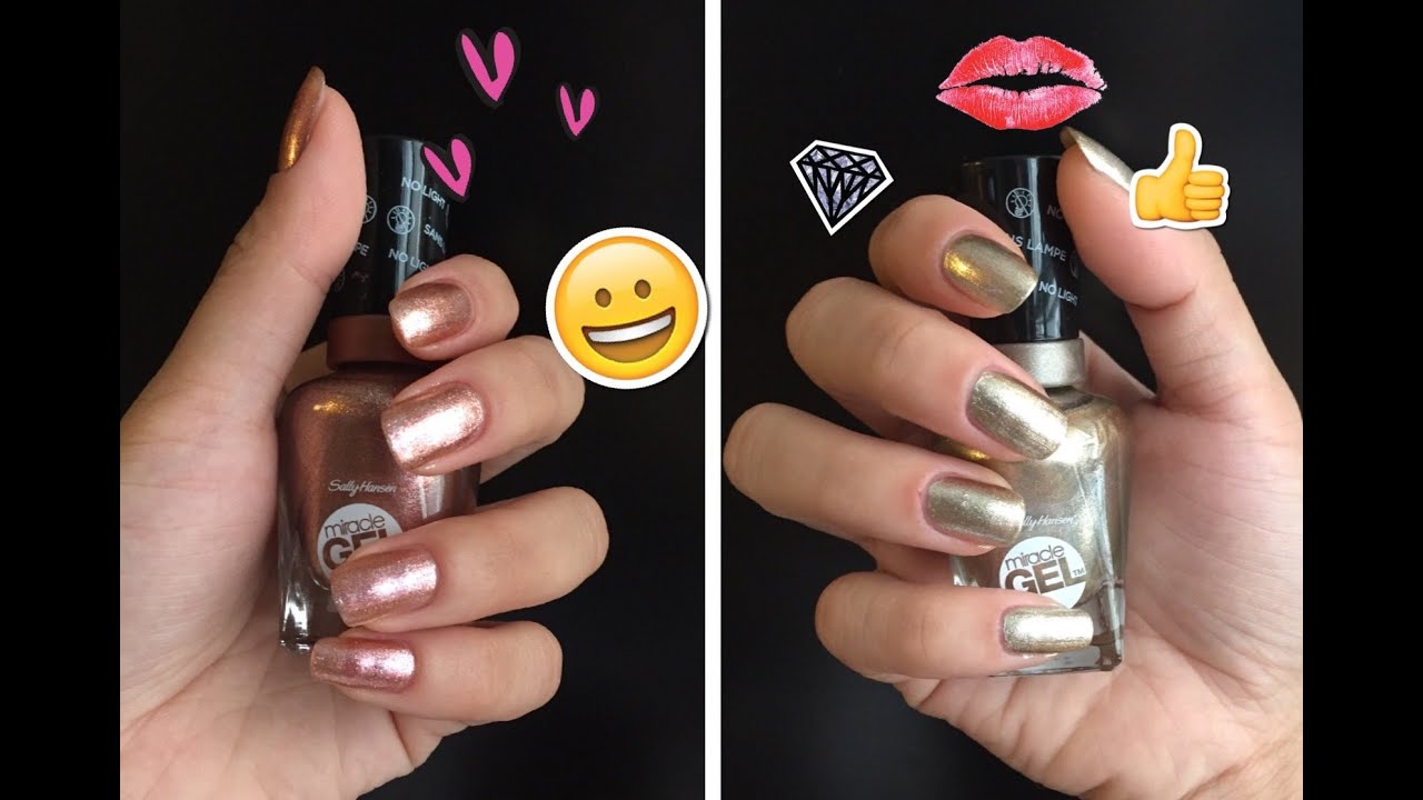 Sally Hansen Miracle gel Review | 8 Days Test