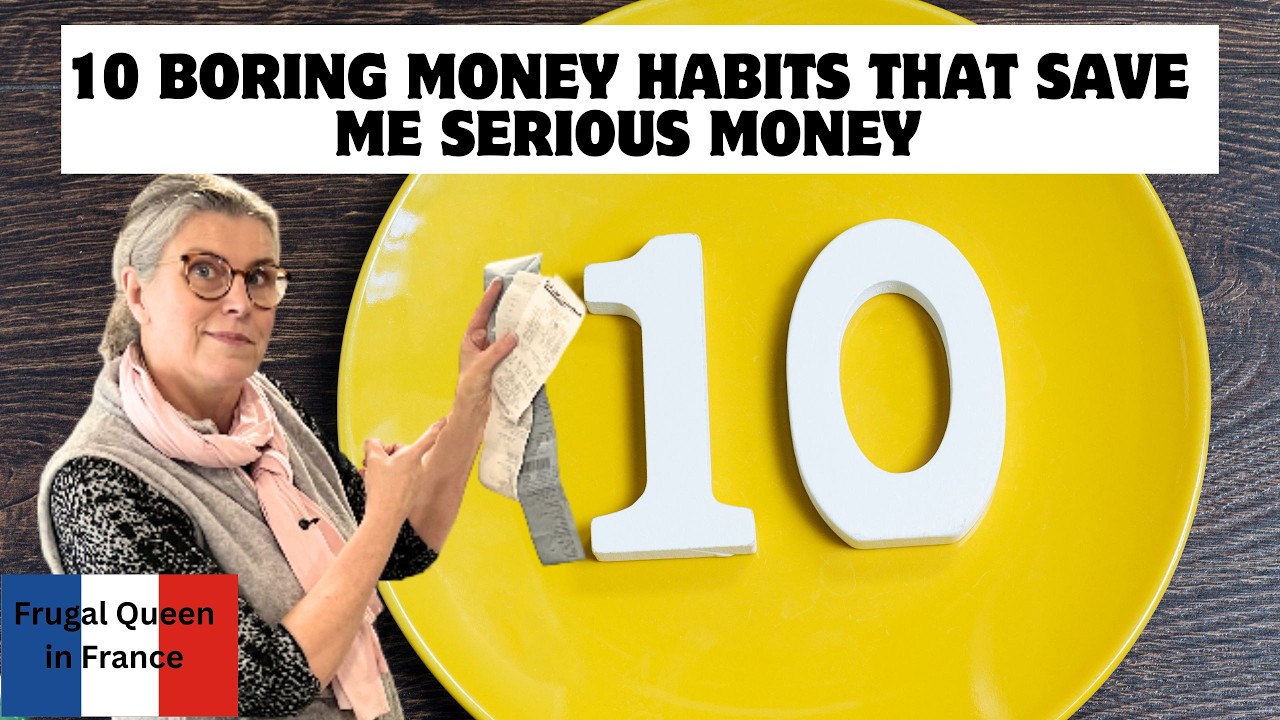 10 Boring money habits that save me serious money