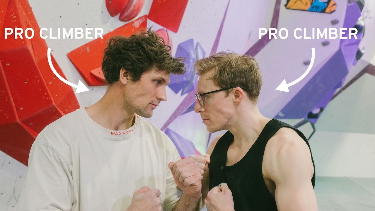 Pro Climbers vs Insane Speed Bouldering Challenge