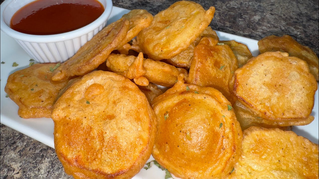 Batter Fried Potatoes