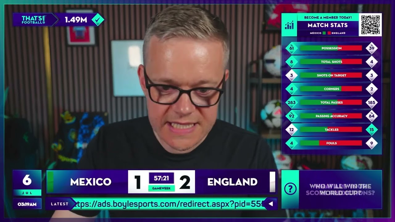 GOLDBRIDGE Best Bits | Mexico 2-3 England