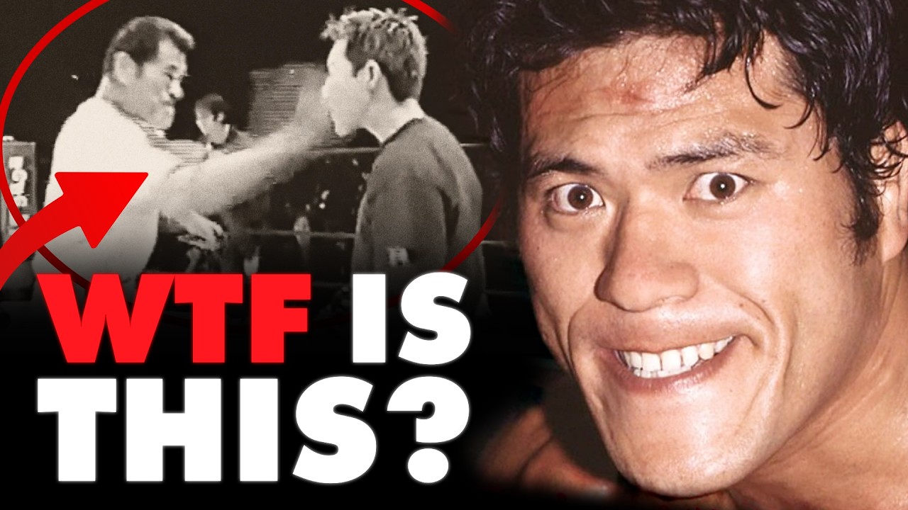 Зачем этот парень бил бойцов ММА?