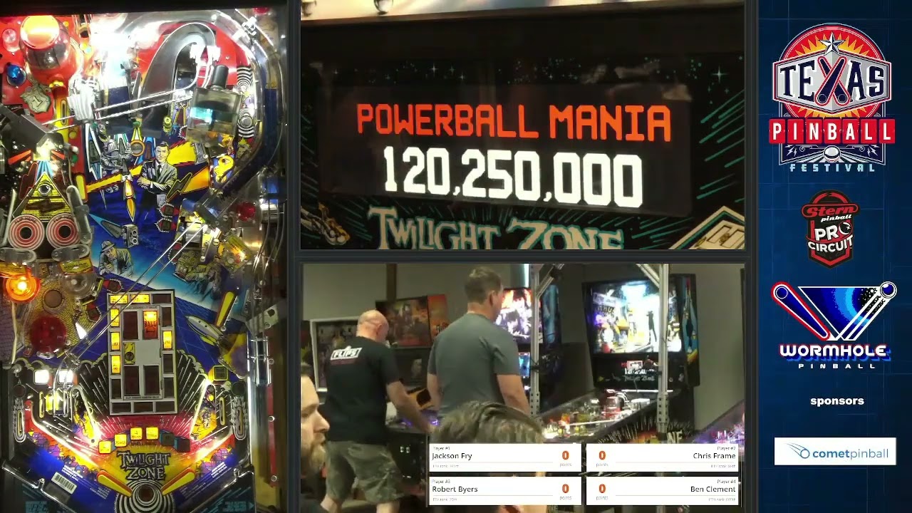 Twilight Zone at TPF Wizards IFPA Finals 2022 #pinball #championship
