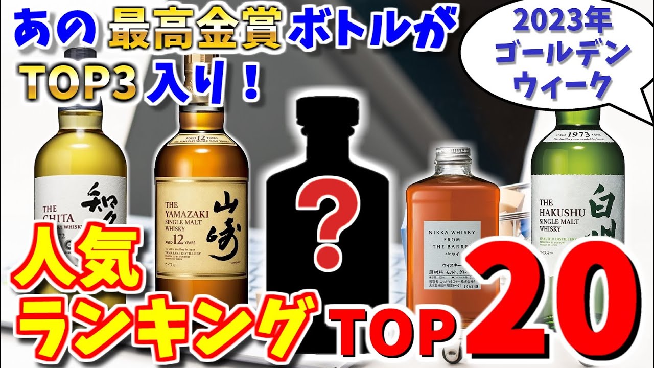 ウイスキー【GW期間中】楽天市場での売れ筋ランキングTOP20！