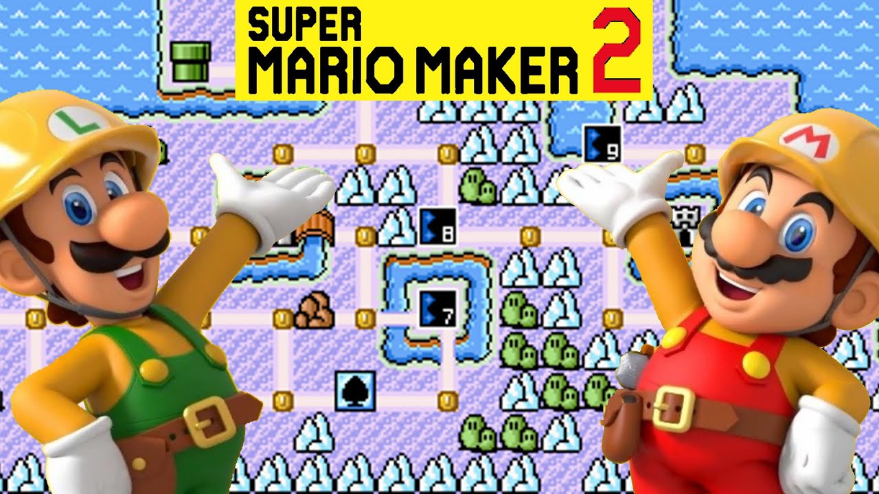 Super Mario Bros. 3.: World 6 Remade in Super Mario Maker 2