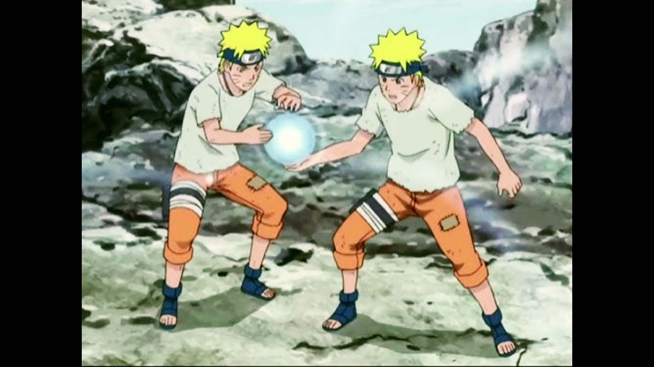 ASI ENTRENO JIRAYA A NARUTO PARA DOMINAR EL RASENGAN 😮