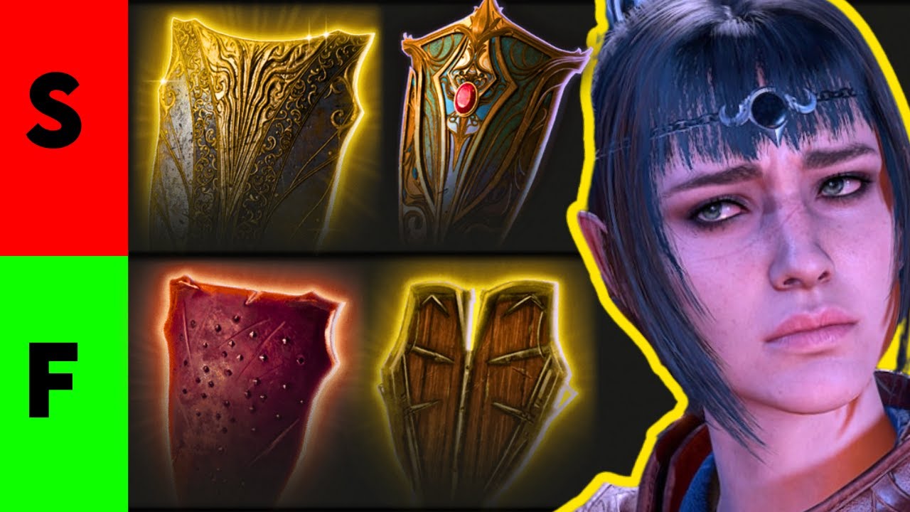 Baldur's Gate 3 BEST SHIELDS Tier List
