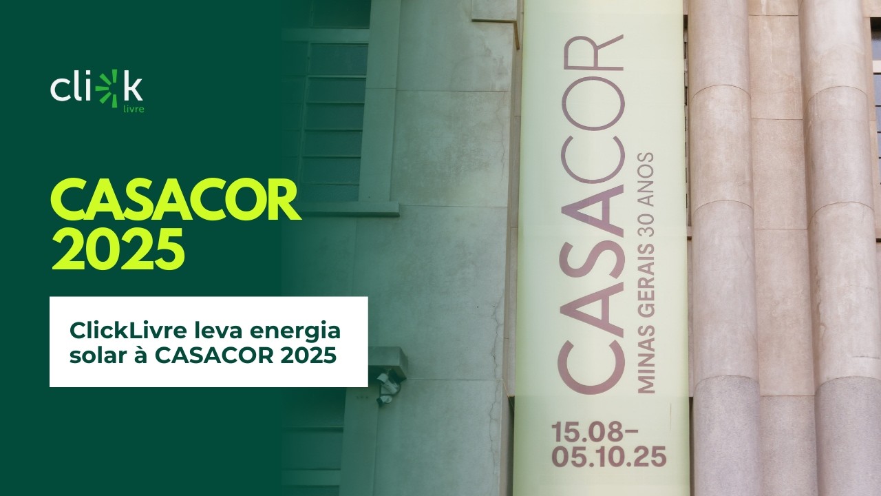 ClickLivre leva energia solar à CASACOR 2025