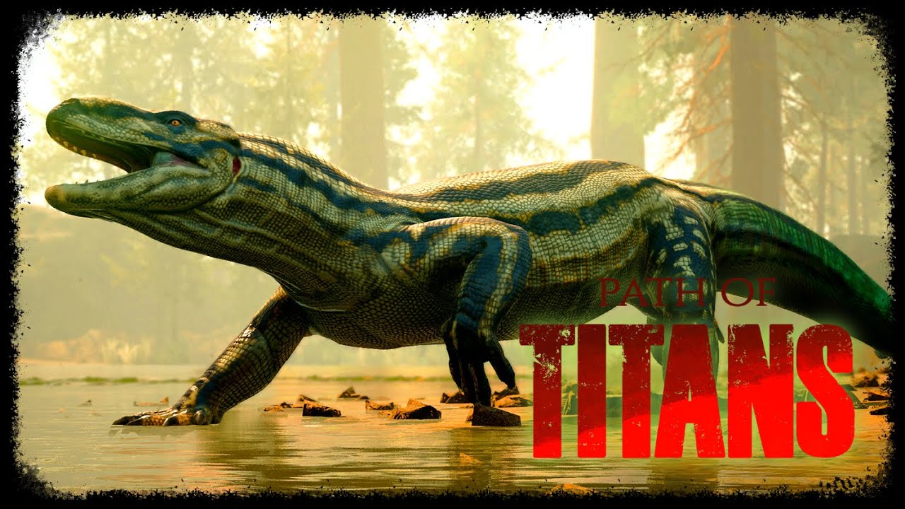 🔴LIVE | Мегалания, выживание за древнего варана | PATH of TITANS