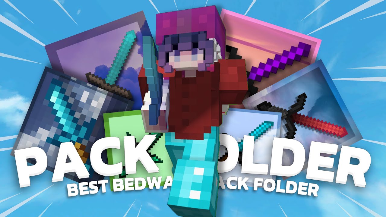 The Best Bedwars Pack Folder Ever!!!(400+packs)