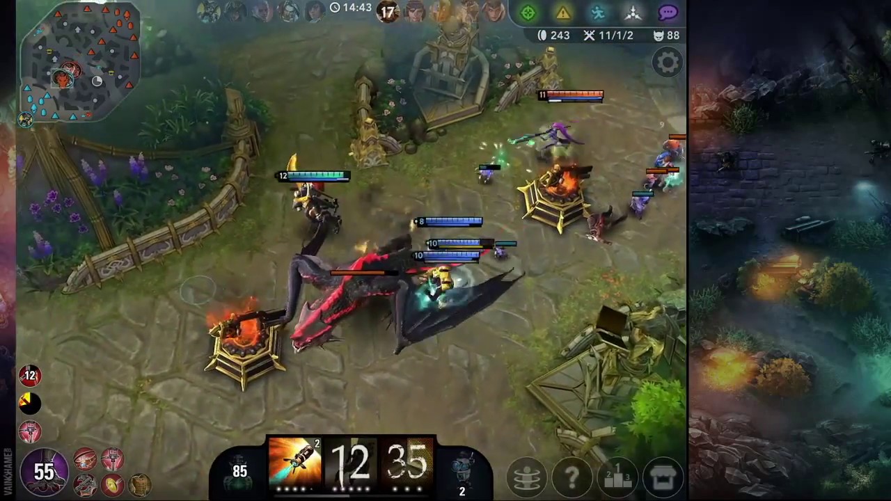 Vainglory | BestChuckNA WP Baron | IS HE ENOUGH TO CARRY THE TEAM? | 5v5 Full Gameplay