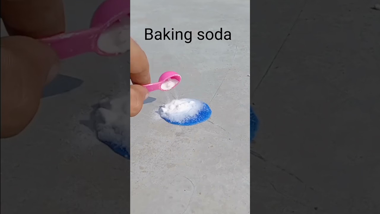Baking soda vs harpic toilet cleaner shorts experiments 