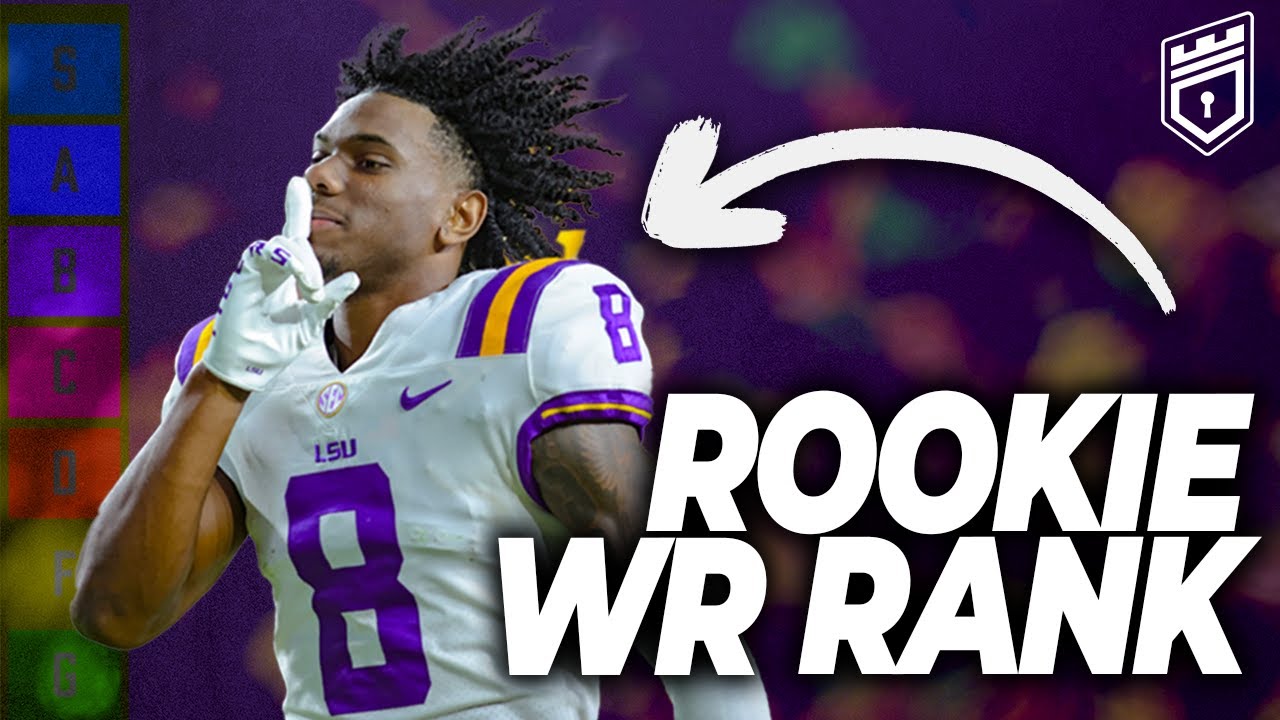 2024 Dynasty ROOKIE WR Rankings + Tiers (ELITE CLASS) - Dynasty Fantasy Football 2024