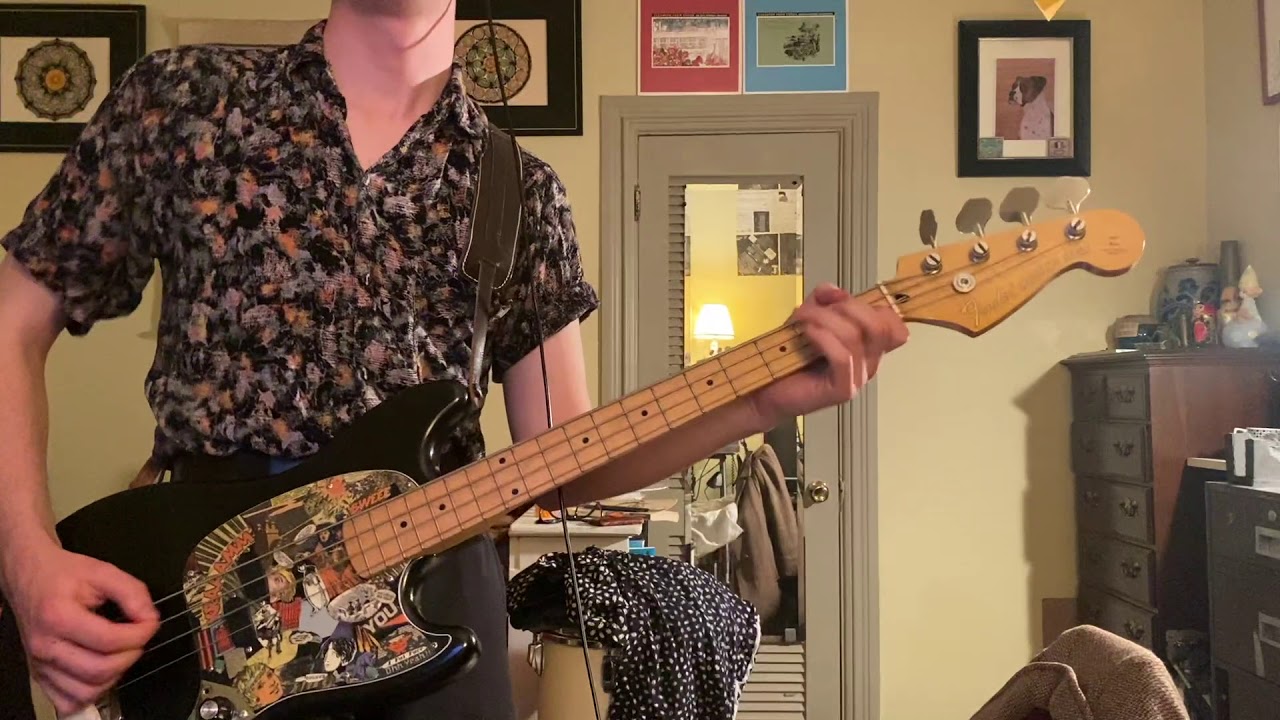 Lost In A Moment - Sad Lovers And Giants (Bass cover)