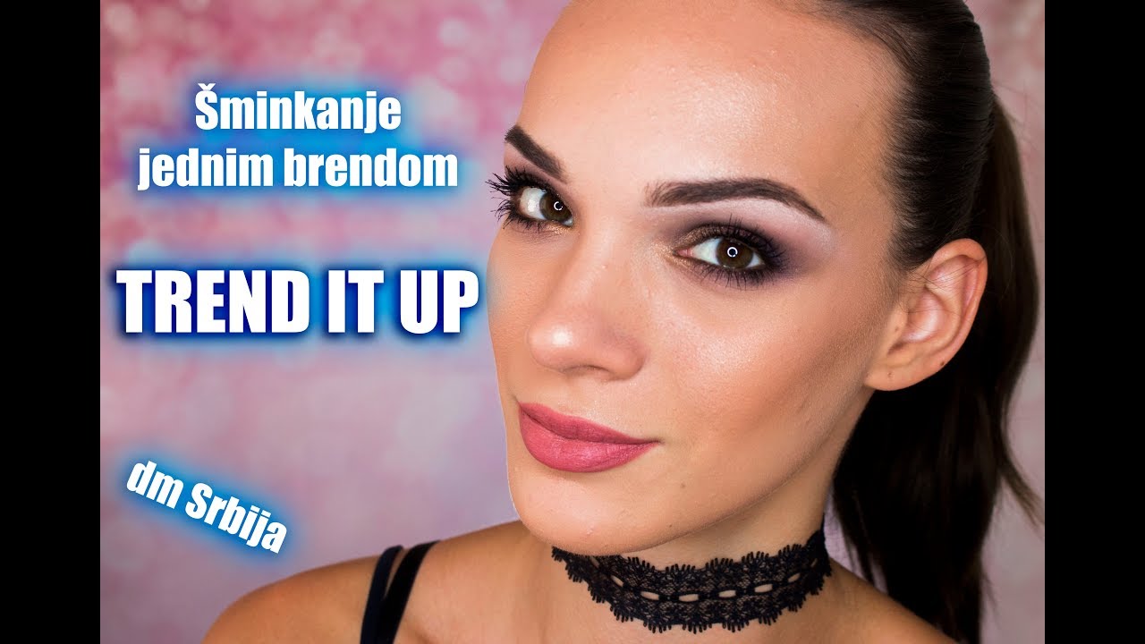 Sminkanje jednim brendom | Trend it up | Novi PRISTUPACNI brend u DM-u