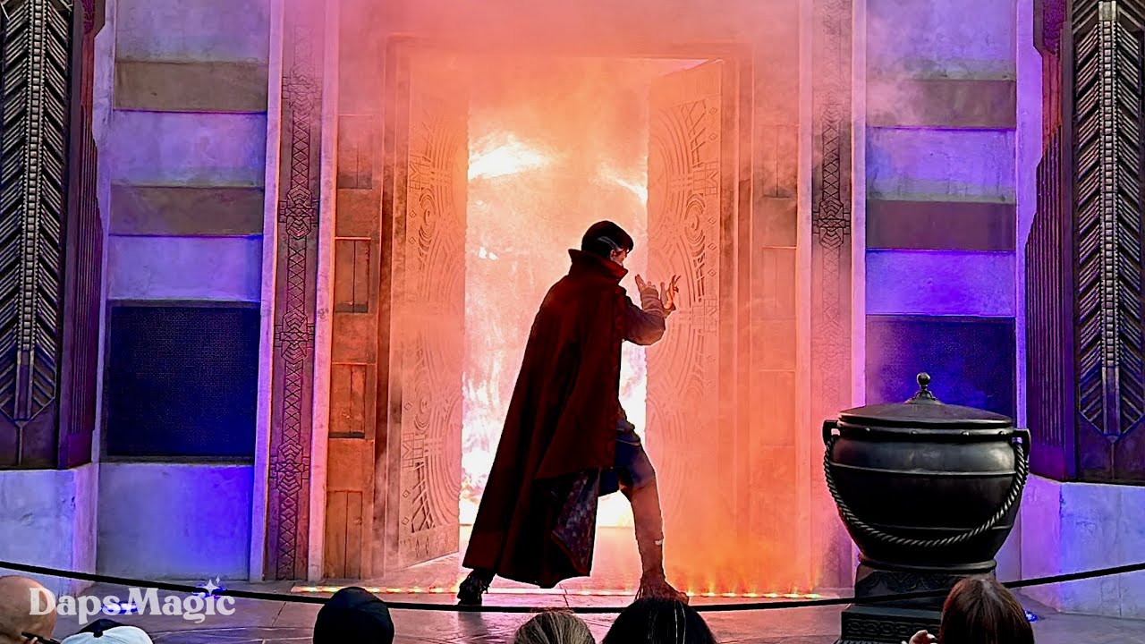 Doctor Strange: Mysteries of the Mystic Arts | Avengers Campus | Disney California Adventure 4K