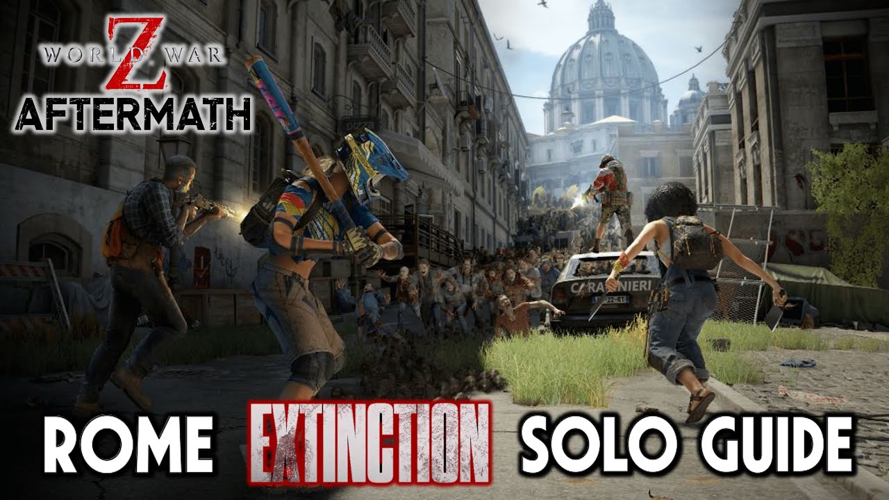 Rome Episode Extinction Solo Guided Run (0 Damage) - World War Z Aftermath