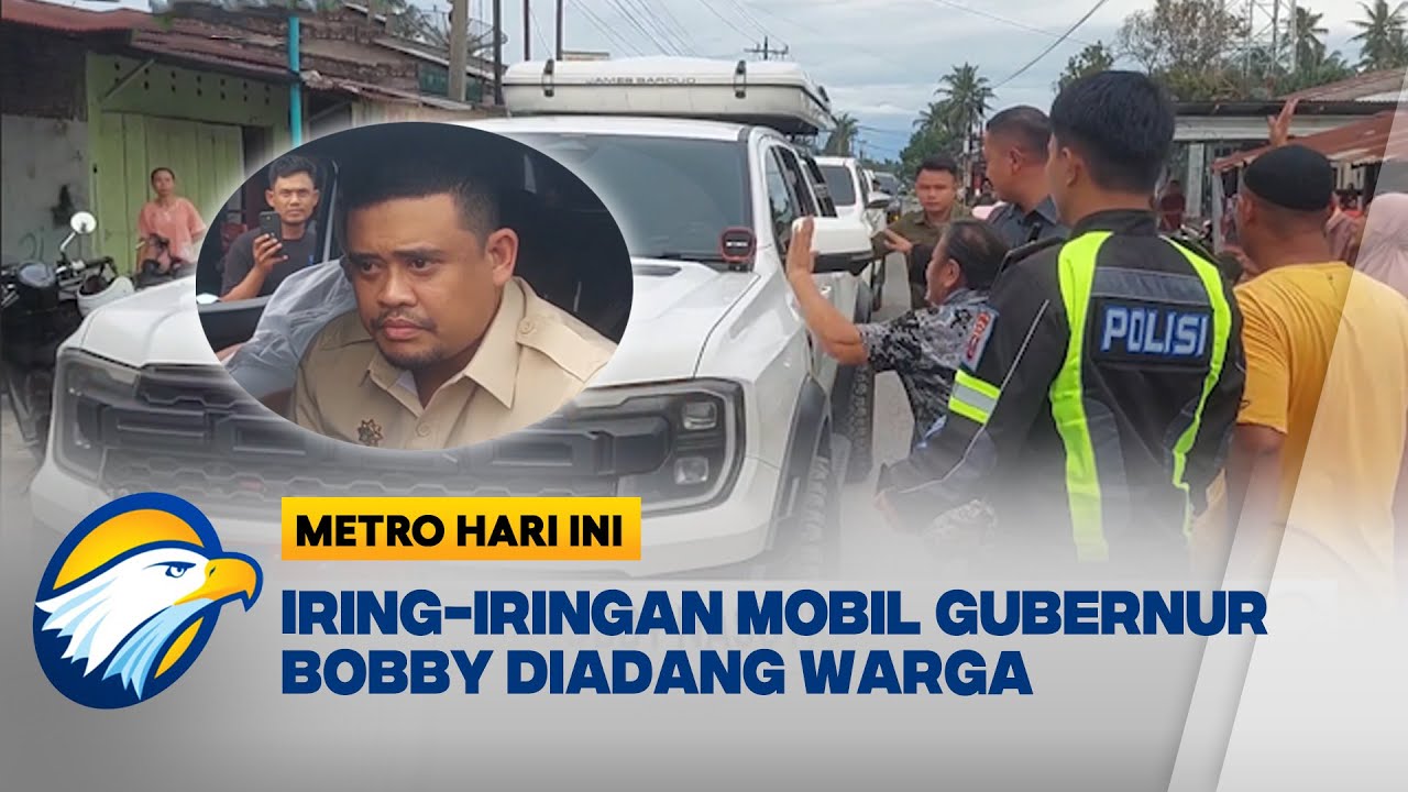 Aksi Protes Warga Batubara, Gubernur Sumut Bobby Nasution Diadang [Metro Hari Ini]