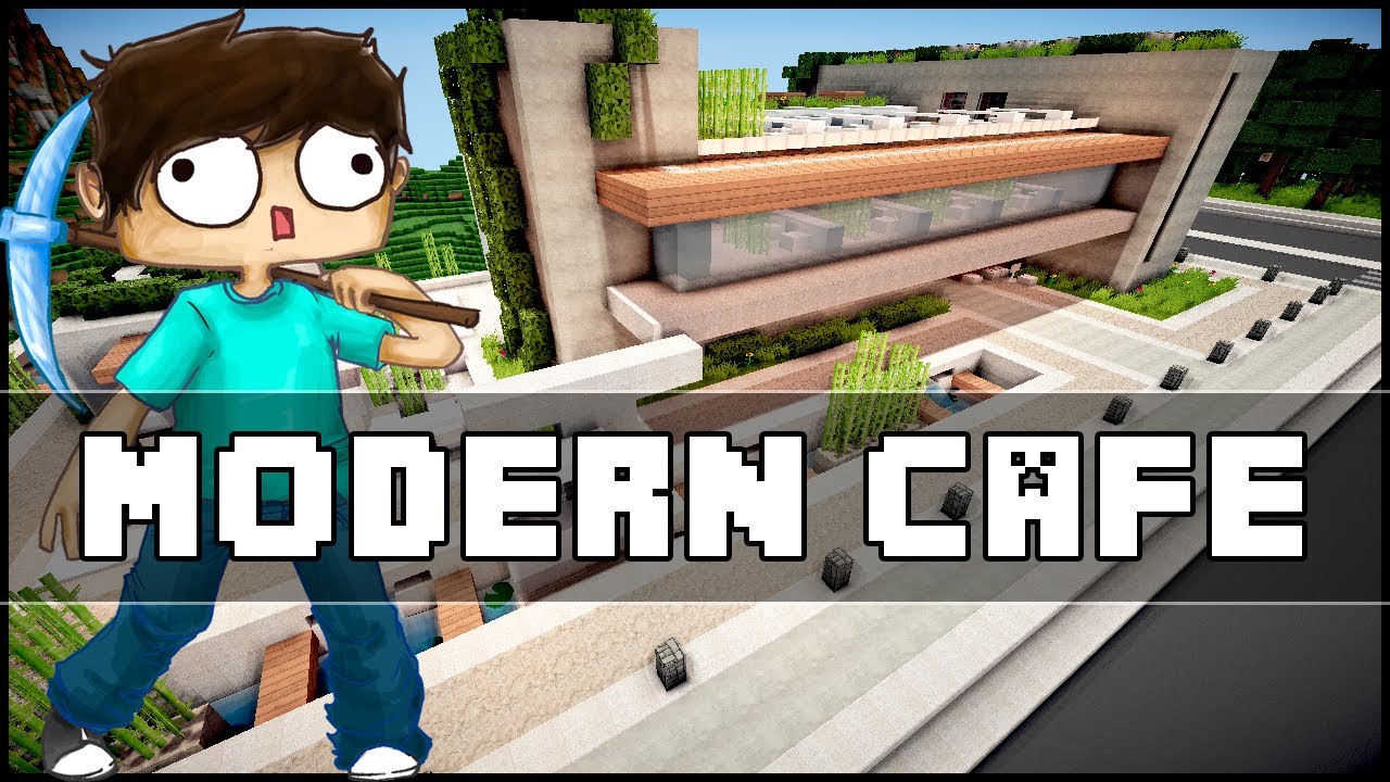 Minecraft - Modern Cafe