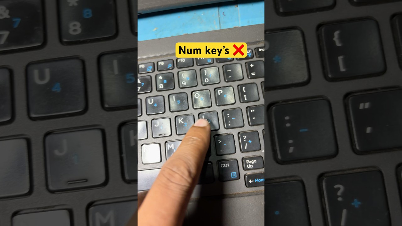 Dell Latitude 3340 Series Laptop Numbers Key&rsquo;s Not Working Problem#macnitesh#2025short