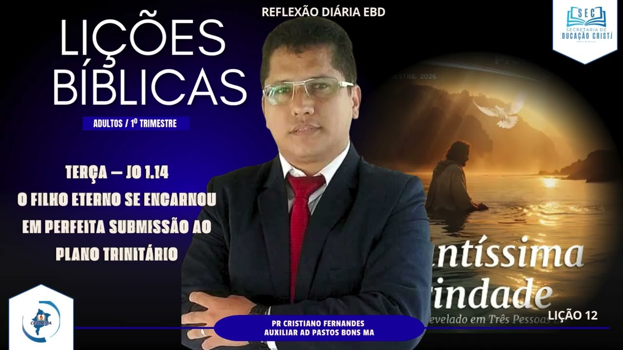 REFLEXÃO DIÁRIA EBD 17/03/2026