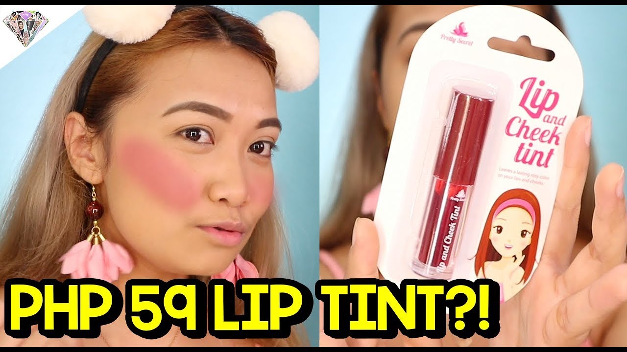 FTW!!! PHP 59 NA WATSONS LIP & CHEEK TINT?! REVIEW + WEAR TEST