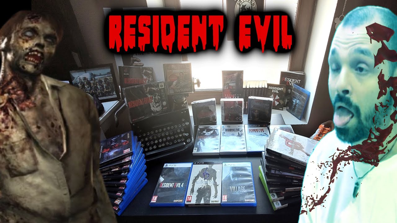 TOUTE MA COLLECTION RESIDENT EVIL!!!