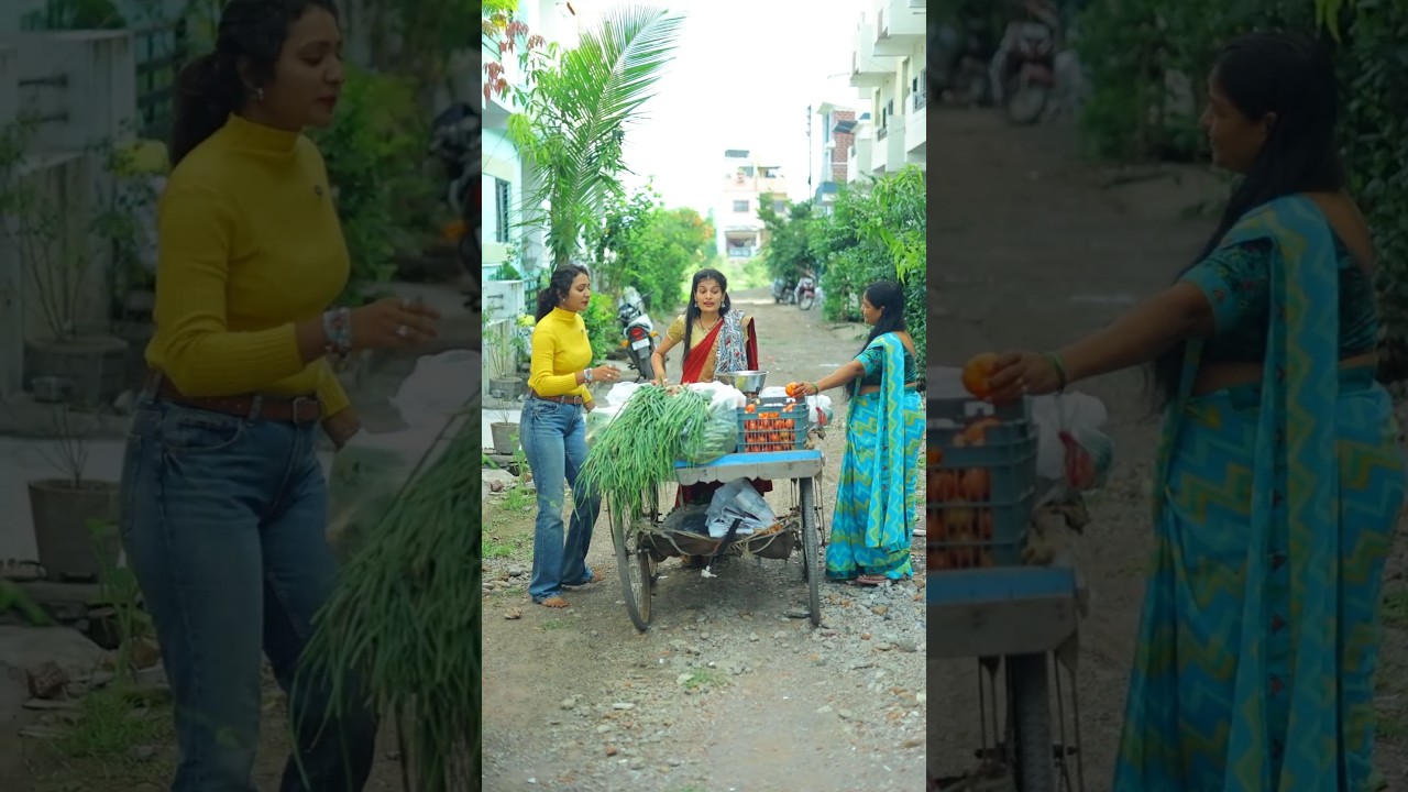 #shorts | बकुळी ला लावला चुना कस्टमरने घेऊन गेल्या भाज्या 💥😂#bakula #बकुळा