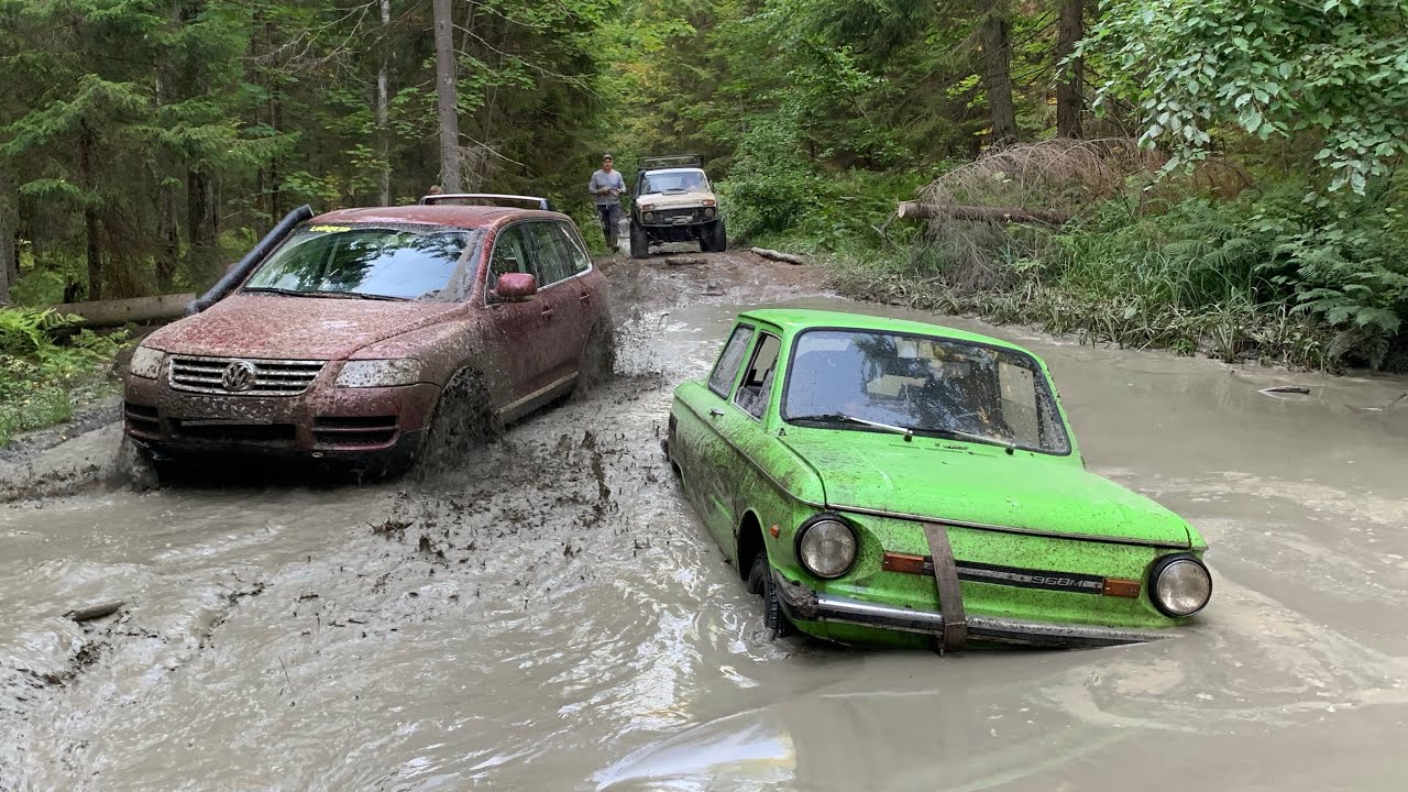 Жёсткий оффроуд на русской классике / Hard Offroad on russian classic