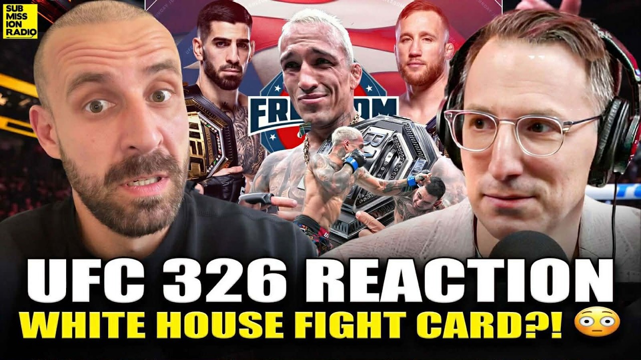 UFC 326 Reaction: Fans Backlash After Charles DOMINATION! BMF Title Done? White House Card Review!