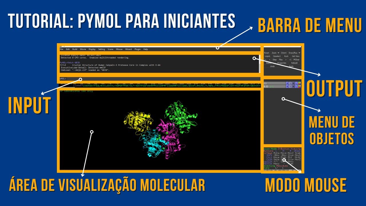 PyMOL para iniciantes: Tutorial