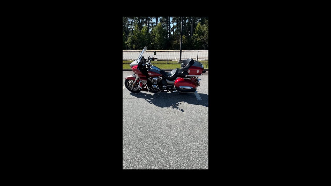 My motorcycle and the extras.