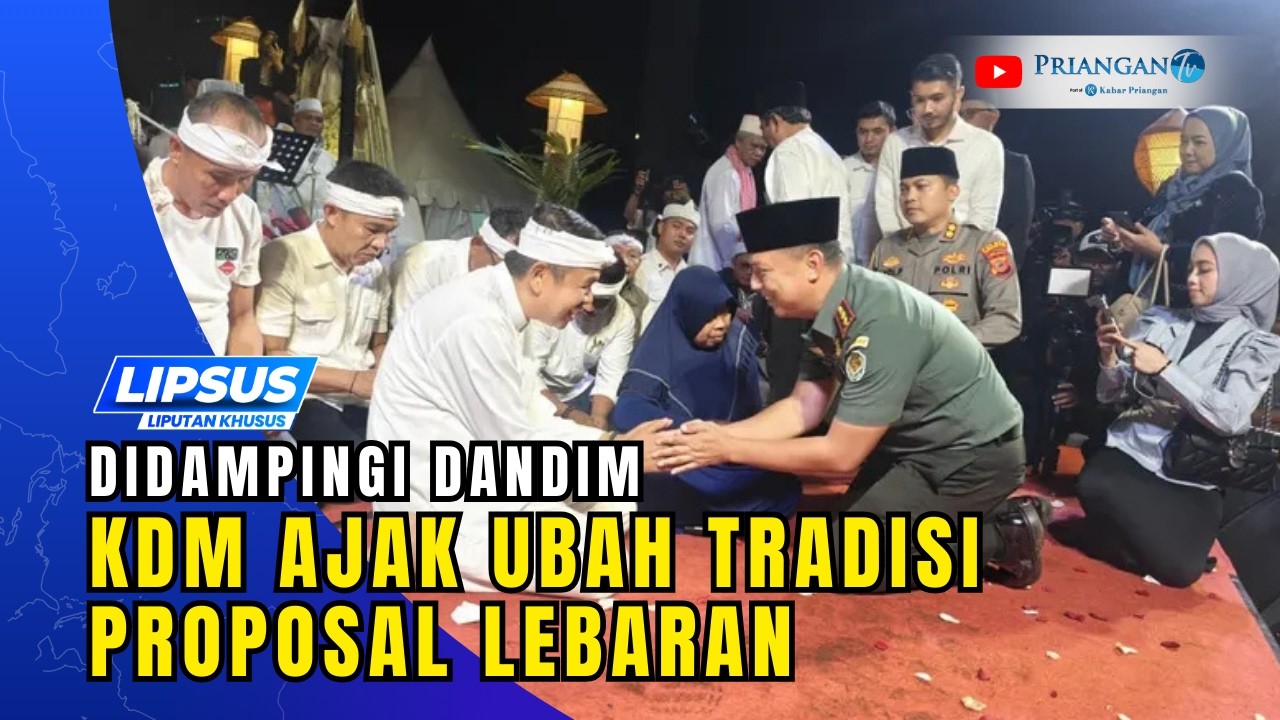 Didampingi Dandim, KDM Ajak Ubah Tradisi Proposal Lebaran