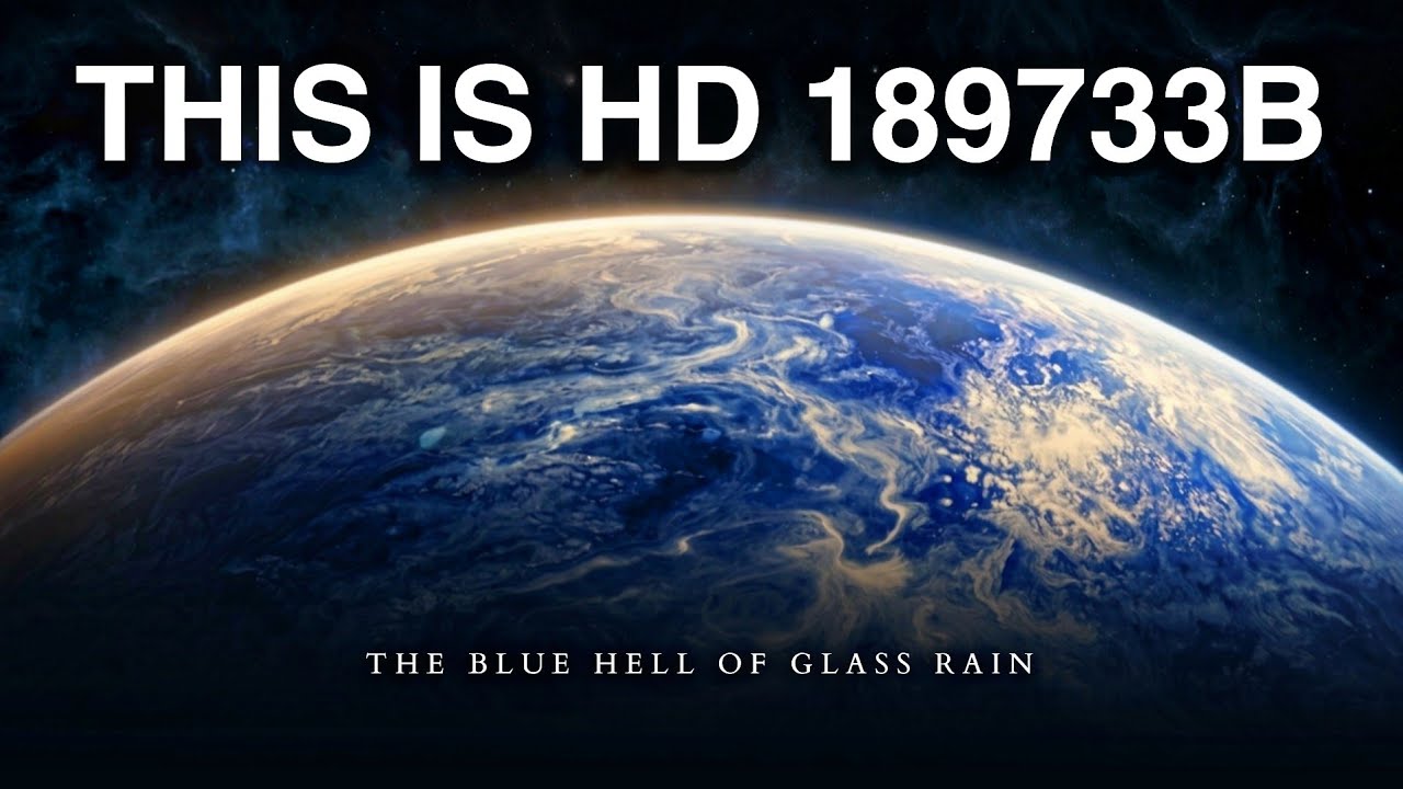 The Planet Where It Rains Glass at 7000 km/hour.. (HD 189733b)