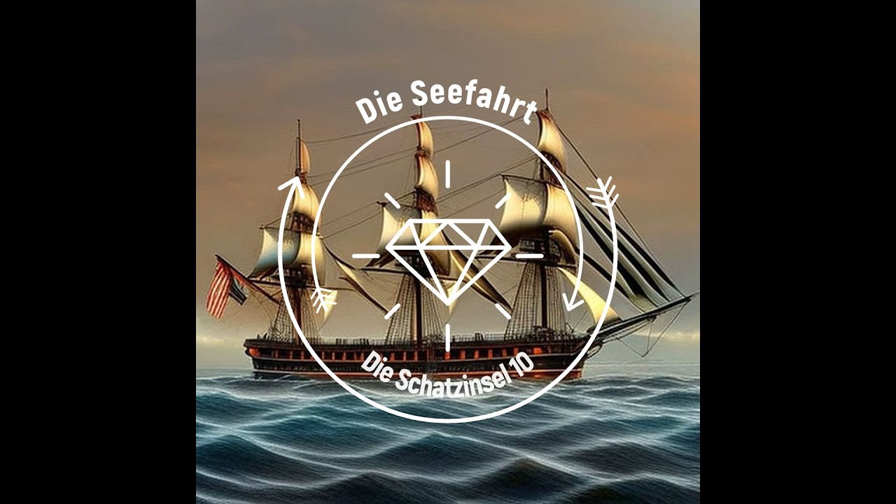 Lesezeit - Die Schatzinsel 10 - Die Seefahrt