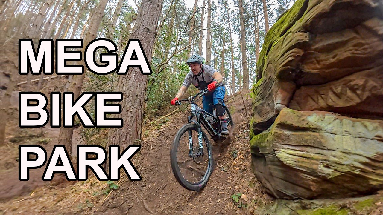 Это самый охраняемый СЕКРЕТ в Мидлендсе? - Kinver Bike Park MTB