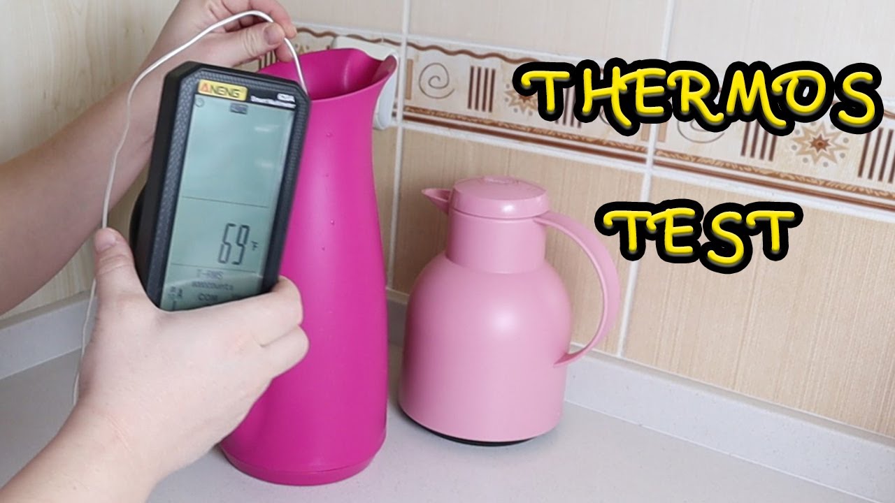 Tupperware Thermos VS Emsa Samba Thermos -  Hot Water Test