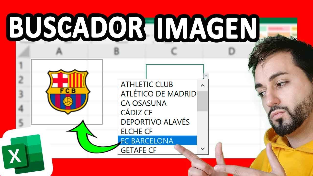 Cómo Vincular una🎨IMAGEN a una celda o Lista Desplegable en Excel - Curso Básico de Excel 2022