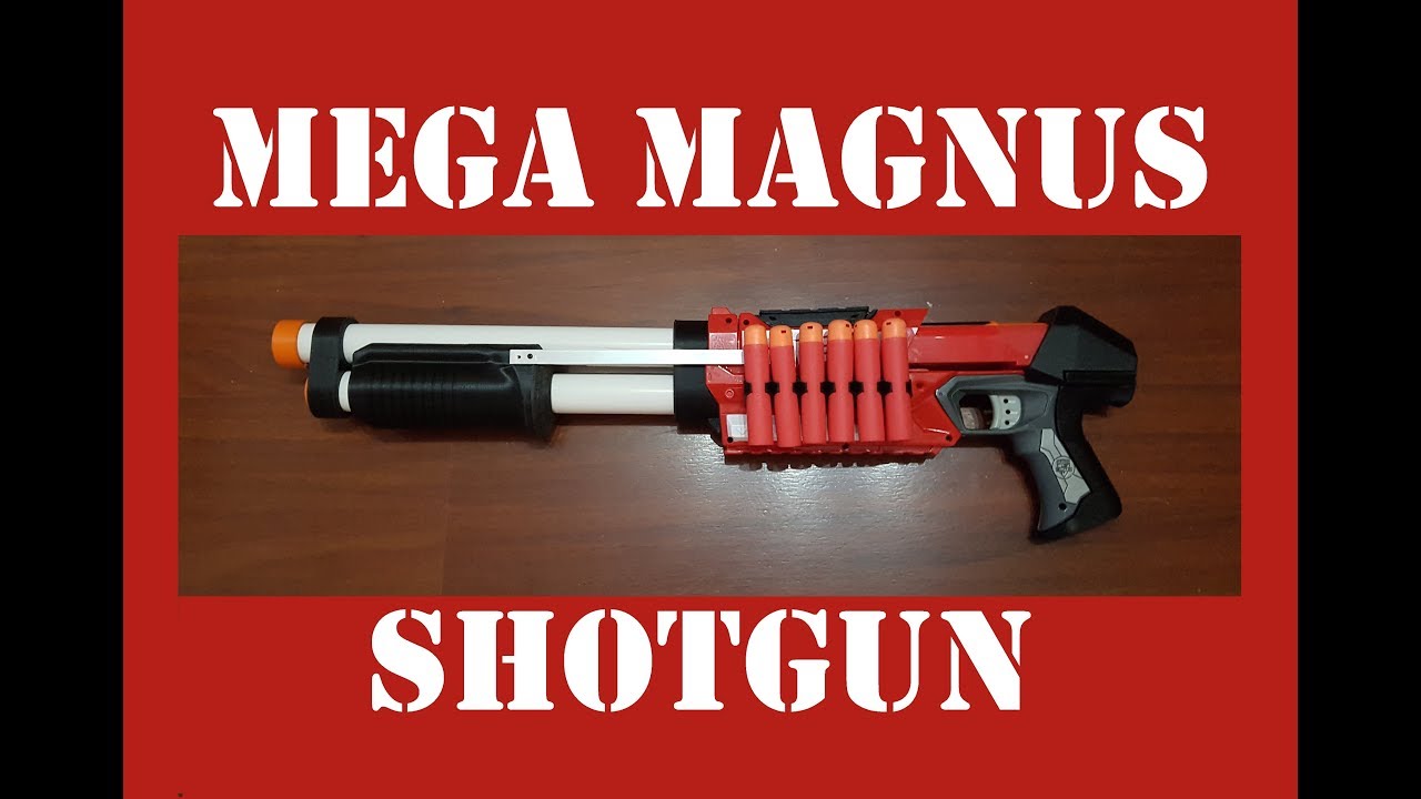 Nerf Mega Magnus Shotgun Mod Guide