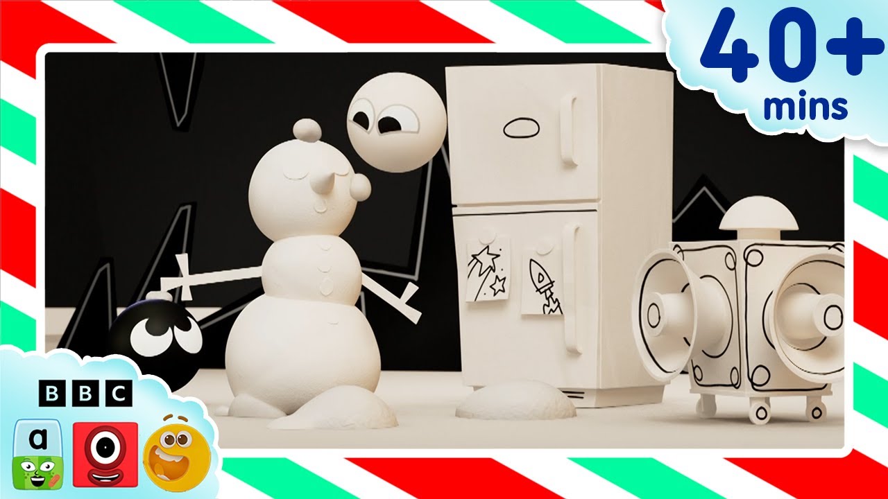 Colourblock White's Snowy Adventure 🌨️ | Learn to Explore Colours | Colourblocks