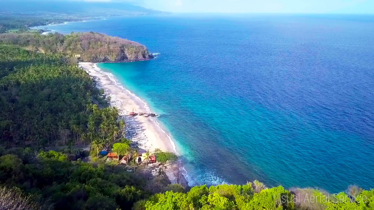 Virgin Beach Karangasem | Bali Aerial 2020