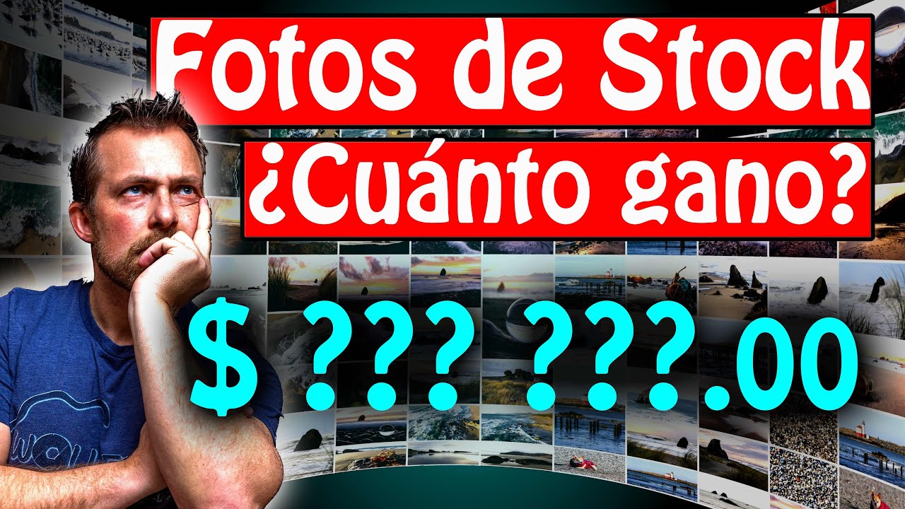 Ingresos de fotografía de stock 🤯😁🤑