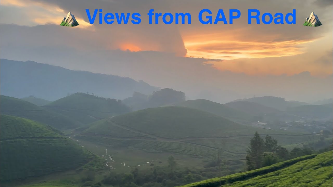 Scenic Drive to GAP Road Munnar: Breathtaking Views and Nature&rsquo;s Beauty Await!🌿✨