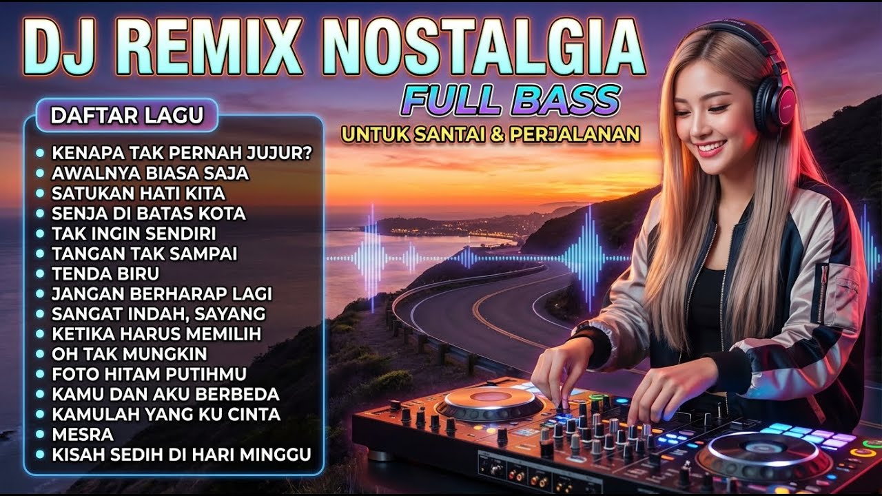 DJ NOSTALGIA COVER TOP HITS 🔥 REMIX LAGU LAWAS PALING POPULER DAN ENAK DIDENGAR