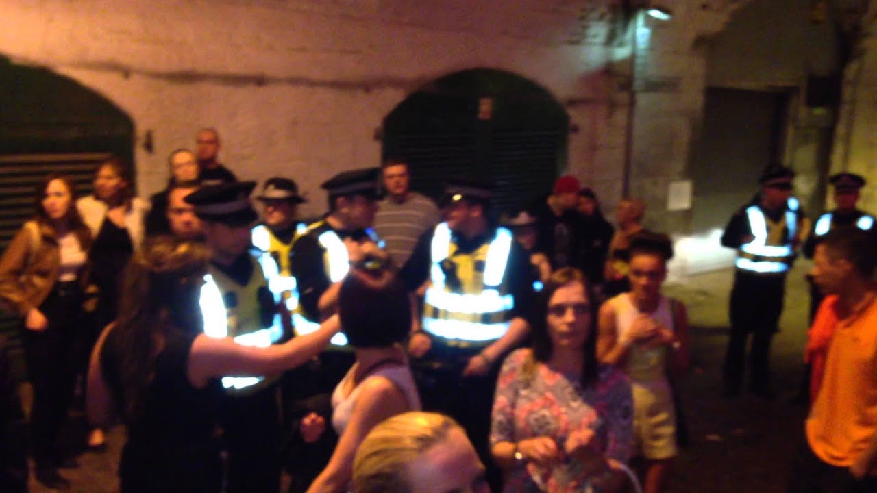 Police shut down a Rave