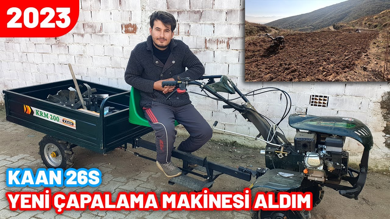 ZEYTİN BAHÇEMİZİ SÜREBİLMEK İÇİN KAAN 26S ÇAPALAMA MAKİNESİ ALDIM ✅ KÖY HAYATI YAŞAMAK 💯 KÖYDE YAŞAM