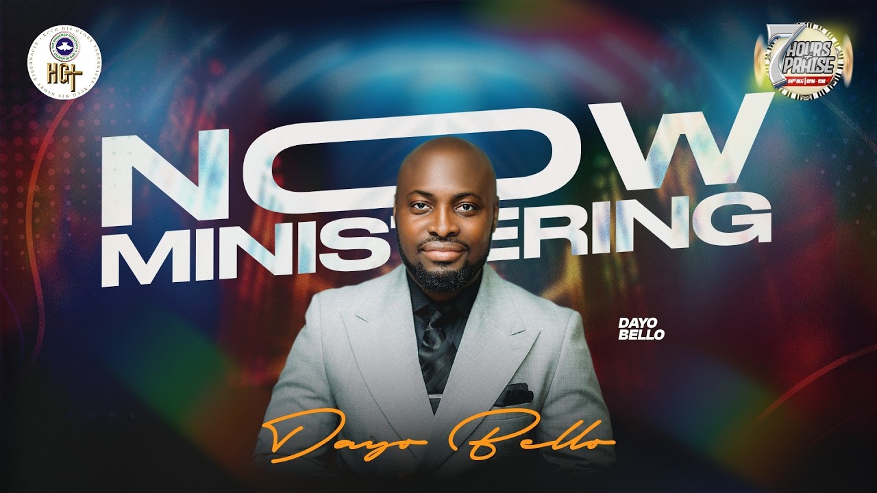 Dayo Bello's Ministration at RCCG His Glory Tabernacle's 7 Hours of Praise 2025