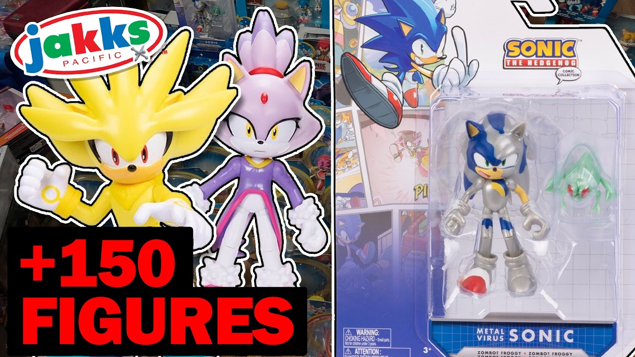 Sonic the Hedgehog Jakks Pacific Figure Collection (2026)