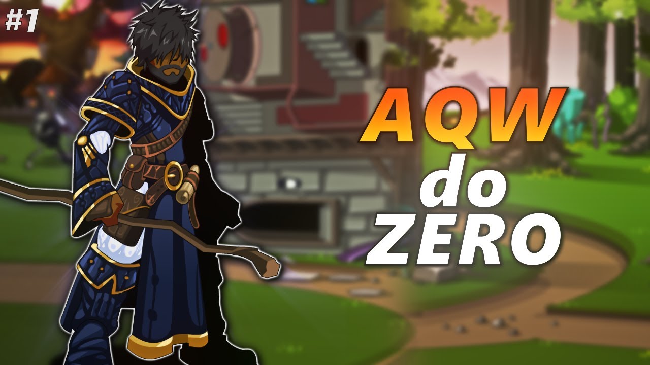 AQW DO ZERO EM 2023!/ EU SOU MUITO RUIM! #1