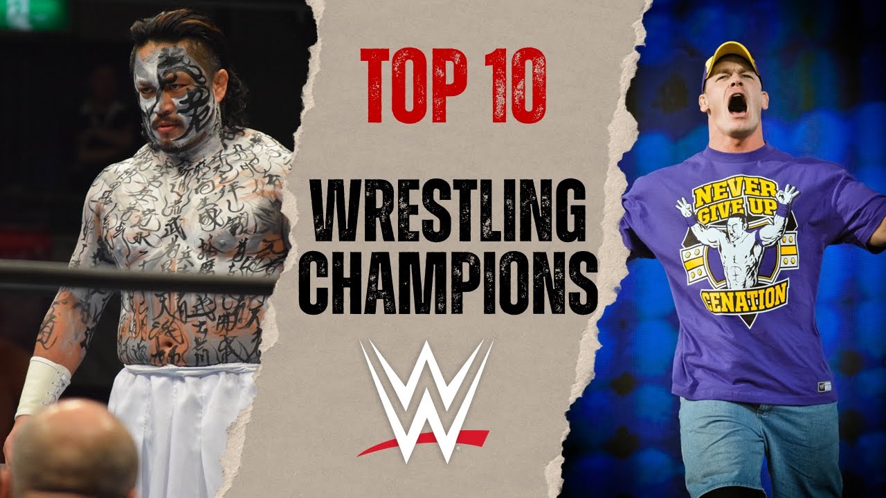 Top 10 Wrestling Champions of 2025 🔥 WWE, AEW, NJPW & More!